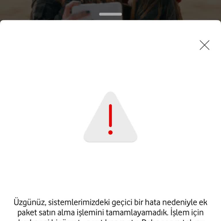 Vodafone Yanımda Uygulamasında Ek Paket Satın Alma Sorunu Bitmiyor