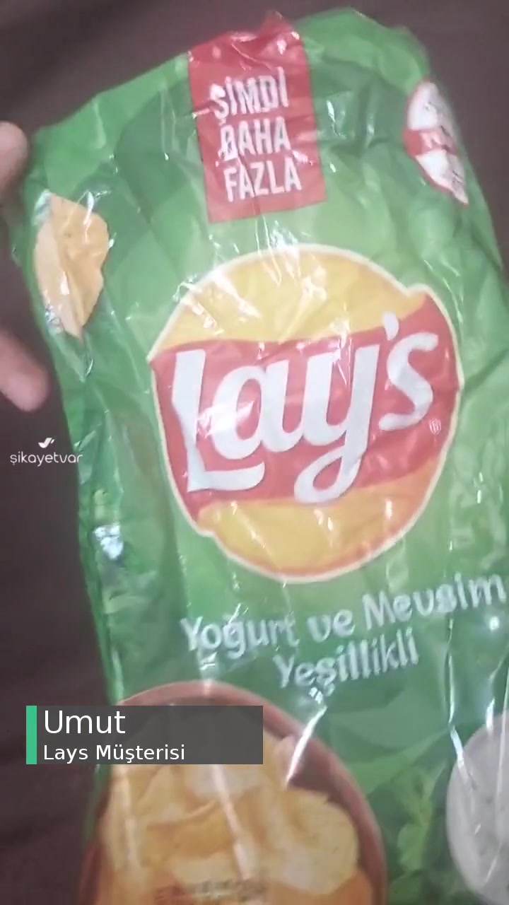 Lays Yoğurtlu Cips Sade Çıktı! videonun kapak resmi