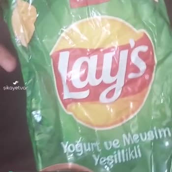 Lays Yoğurtlu Cips Sade Çıktı!