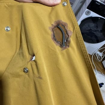 Arızalı Çamaşır Makinesi Çamaşırlarımı Yaktı