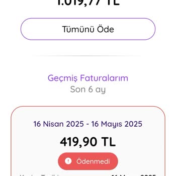 İptal Sonrası Devam Eden Faturalar Nedeniyle Mağduriyet