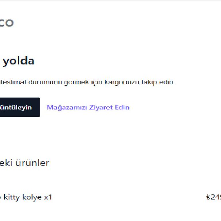 Siparişim Kayıp, Ulaşabileceğim Kimse Yok