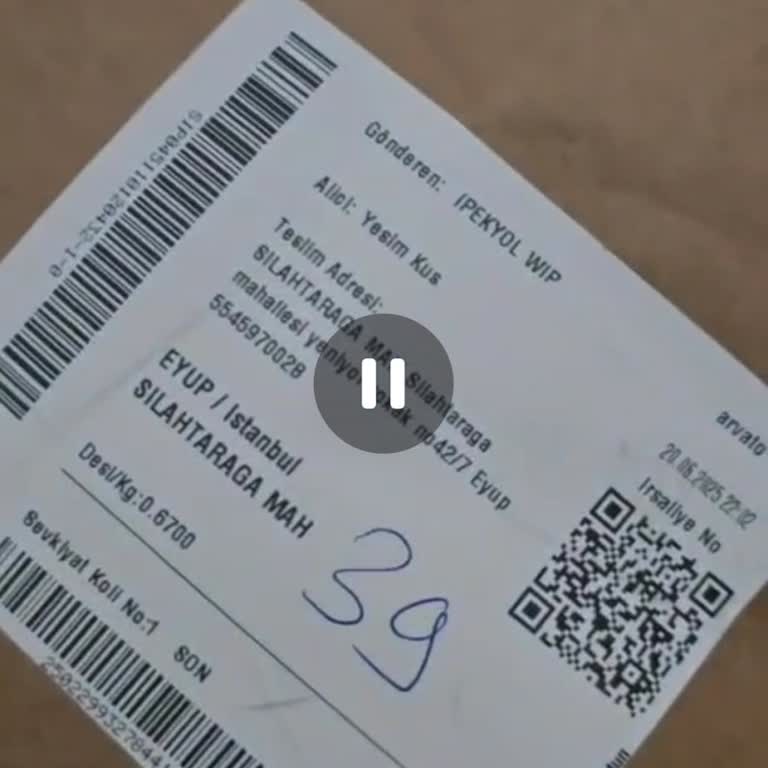 İpekyol Boş Kargo Poşeti