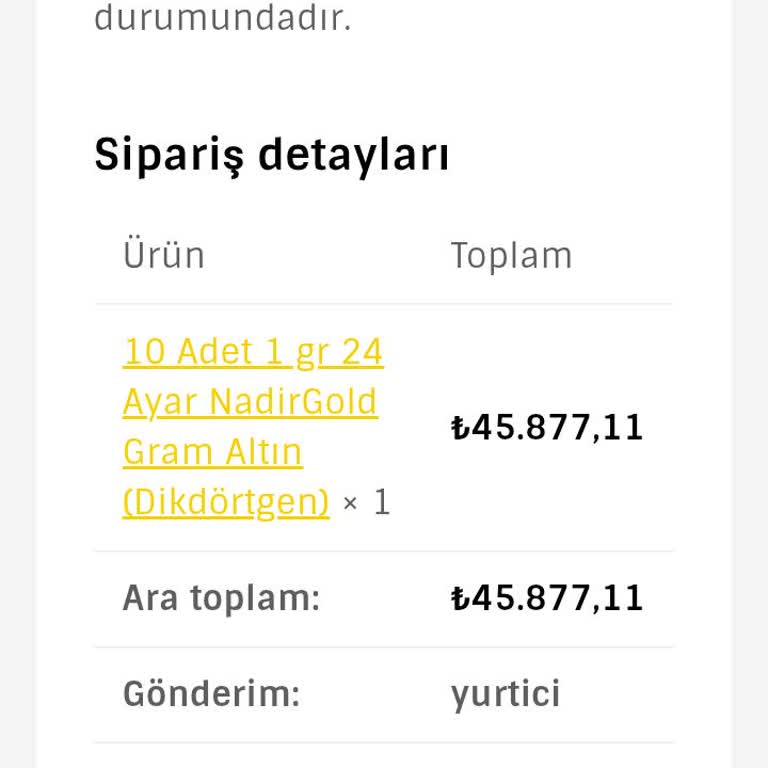 Siparişim Uzun Süredir Hazırlanmadı, Mağduriyetimin Giderilmesini Talep Ediyorum