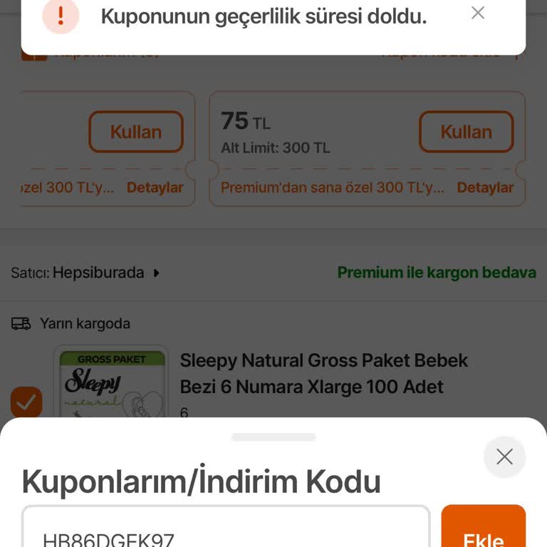 Hepsiburada Kodu Geçersiz Çıktı Müşteri Hizmetlerine Ulaşamıyorum
