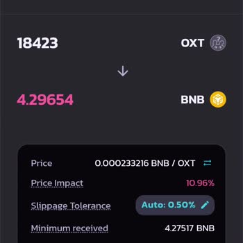 I Can’t Withdraw My OXT Coins from Gate.io Even Though BNB Was Deducted