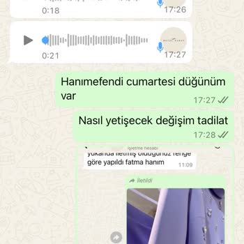 Yanlış Renk Ve Kalitesiz Elbise Mağduriyeti