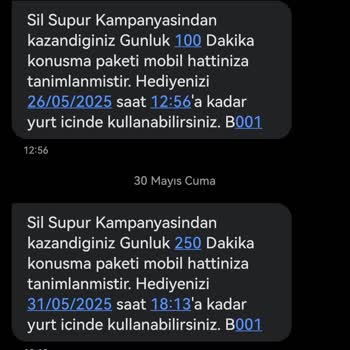 Sil Süpür Kampanyasında Haftalardır Aynı Hediyeyi Alıyorum