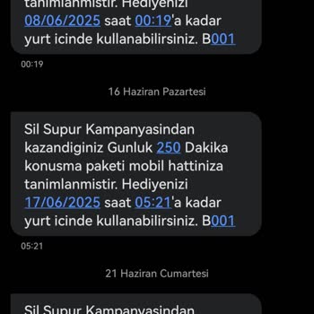 Sil Süpür Kampanyasında Haftalardır Aynı Hediyeyi Alıyorum