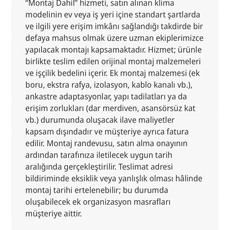 Ücretsiz Kurulum Vaadi Gerçekleşmedi, Ek Ücret Talep Edildi