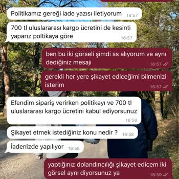 Sipariş Ve Teslim Edilen Ürün Arasında Büyük Fark Var