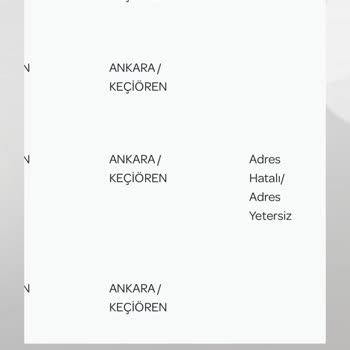 PTT Adres Hatası Nedeniyle Kargom Teslim Edilmedi