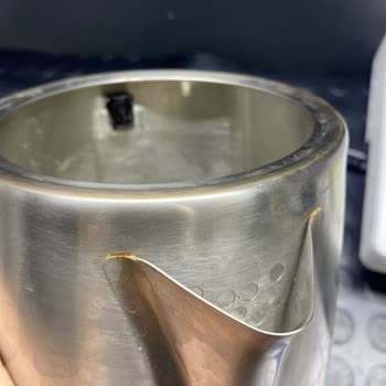Yeni Alınan Çay Makinesinin Kısa Sürede Paslanması Ve İade Sorunu