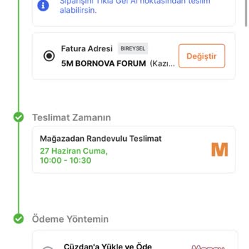 Migros Sanal Markette Stokta Görünen Ürünüm Kampanya Fırsatıyla Teslim Edilmedi