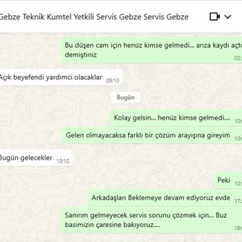 Montaj Sonrası Davlumbaz Camı Düştü, Servis Sorunu Çözmüyor Ve İletişime Geçmiyor