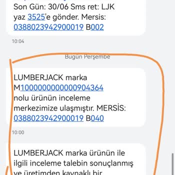 15 Günlük Ayakkabıda Yırtılma Ve Sonuçsuz Destek