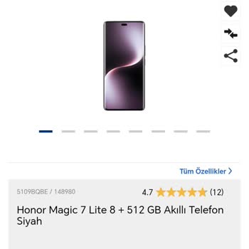 Honor Magic 7 Lite Alımında Kulaklık Hediyesi Verilmedi