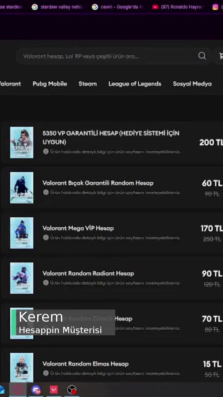 Hesappin VP Kodum Kullanılmış Çıktı! videonun kapak resmi