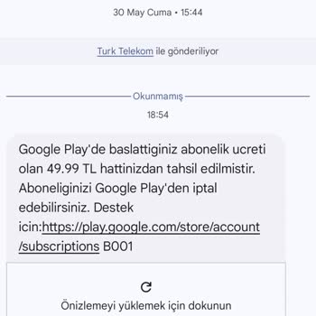 Aboneliğim Olmadan Faturama Ücret Yansıtılıyor!