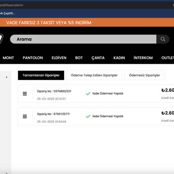 İade Edilen Kaskın Parası Ödenmedi Mağdur Edildik