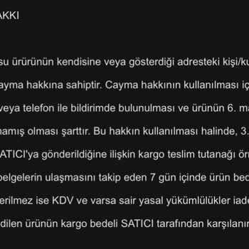 Yasal İade Hakkım Engelleniyor, Mağaza Çözüm Sunmuyor