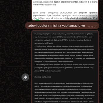 Yasal İade Hakkım Engelleniyor, Mağaza Çözüm Sunmuyor