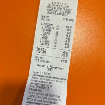 King Chicken Menüde Gecikme Ve Soğuk Ürün Teslimatı