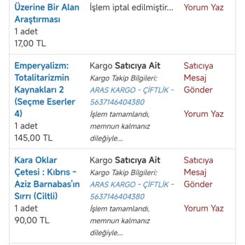 Nadir Kitap'ta Sipariş Sorunları ve Fiyat Artışı Mağduriyeti