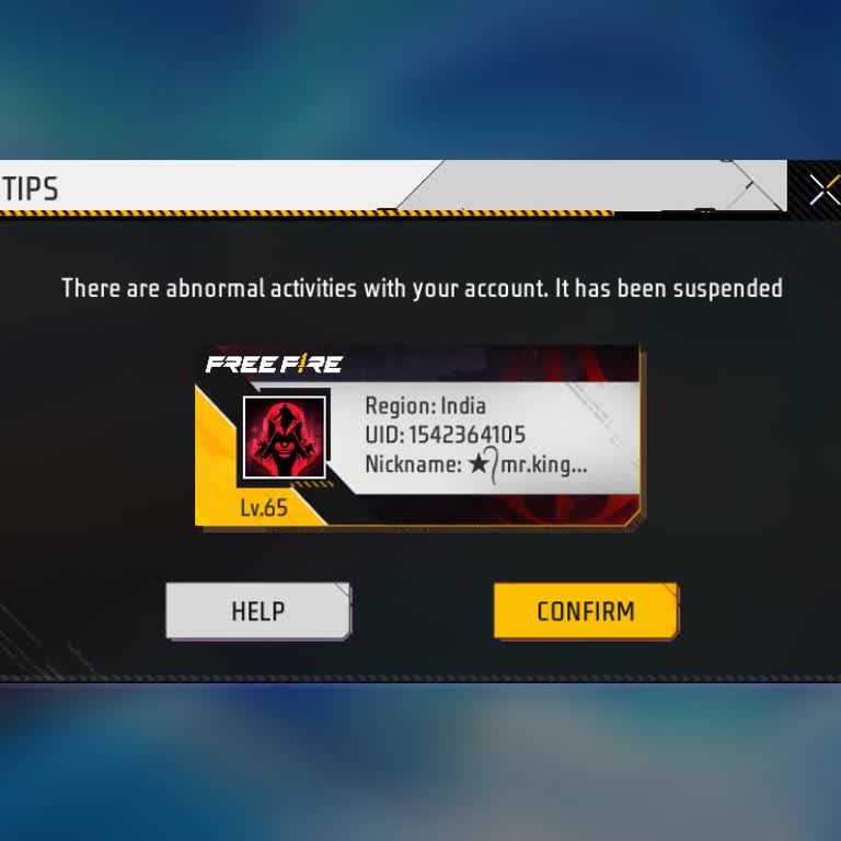 Please Reopen My Free Fire ID