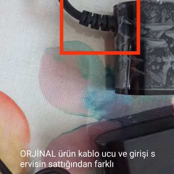 Arçelikten Alınan Süpürge Adaptörü Orijinal Değil