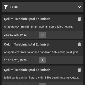 Kazançlı Bahis Sonrası Haksız Bakiye Silinmesi