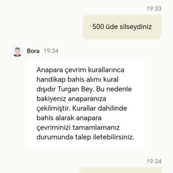 Kazançlı Bahis Sonrası Haksız Bakiye Silinmesi