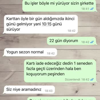Yetkili Servisin Ana Kartı Teslim Etmemesi Ve İletişimsizlik