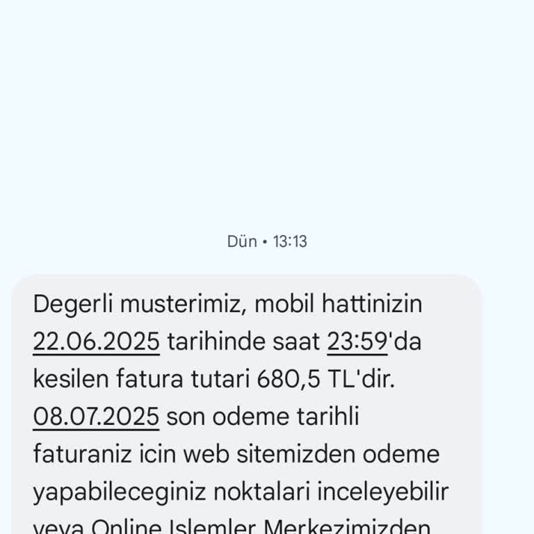 Taahhüt Bitiminde Yüksek Fatura Ve Ulaşılamayan Müşteri Hizmetleri