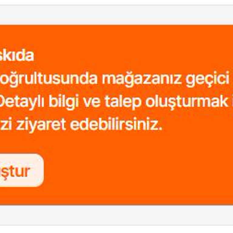 Satıcı Hesabım Ele Geçirildi Ürünlerim Kaldırıldı