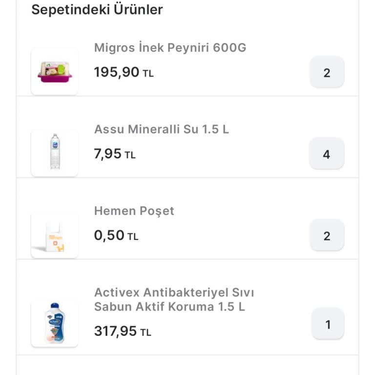 Migros Teslim Edilmeyen Ürün Ve Yetersiz Müşteri Desteği - Şikayetvar
