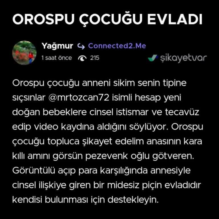 Anonim Hesaptan Asılsız İftiralarla Mücadele Etmekten Yoruldum