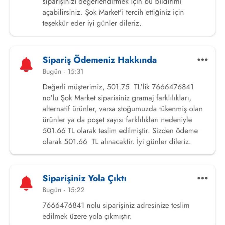Eksik Ve Son Kullanma Tarihi Geçmiş Ürün Teslimatı Hayal Kırıklığı Yarattı