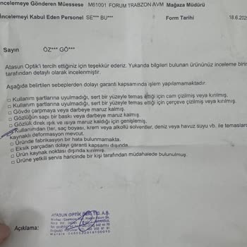 Garanti Kapsamında Destek Alamadım, Müşteri Hizmeti Yetersiz