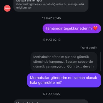 Siparişim Bayramdan Beri Gelmedi Mağduriyetim Artıyor