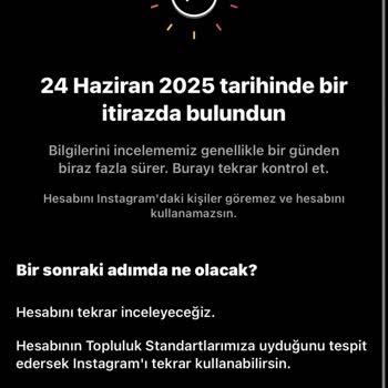 Instagram Haksız Banlanan Hesabım İçin Çözüm Bekliyorum