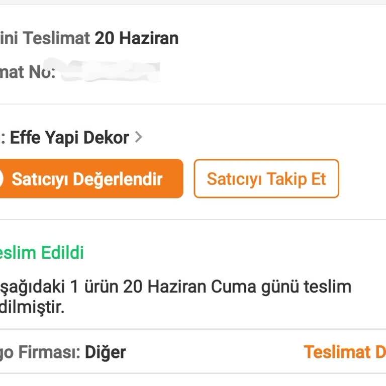 Teslim Edilmeyen Sipariş İçin Sürekli Oyalama Ve Belirsizlik