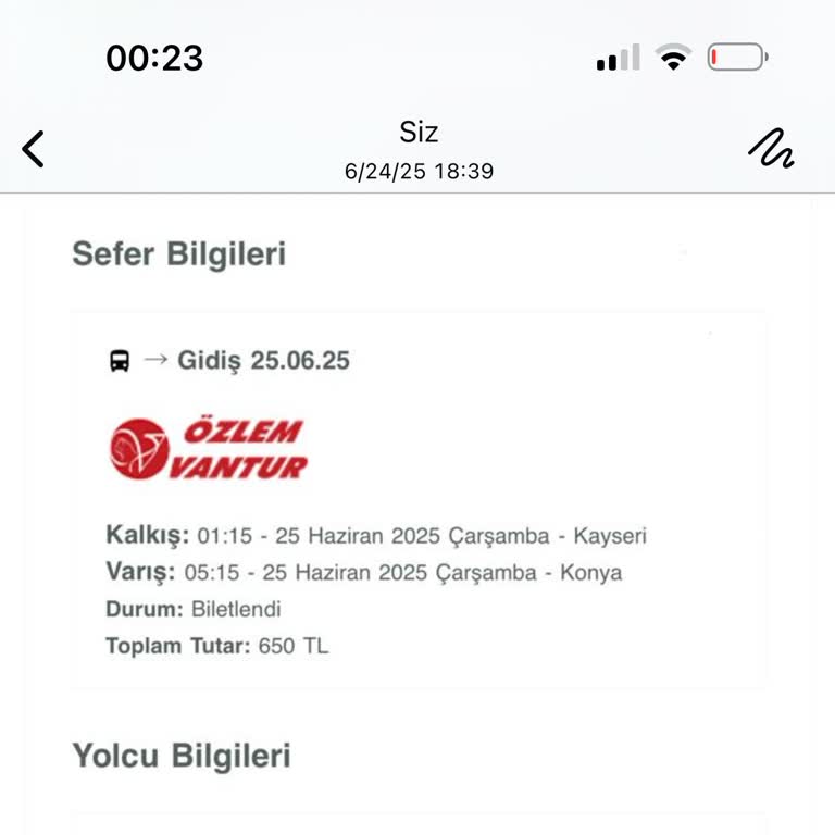 Otobüs Gelmedi, Bilet Ücreti İade Edilmedi Ve Müşteri Hizmetleri Dönüş Yapmadı