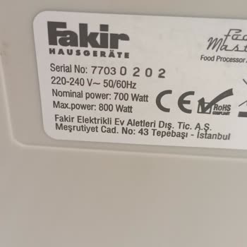 Yedek Parça Yokluğu Nedeniyle Mikser Kullanılamıyor