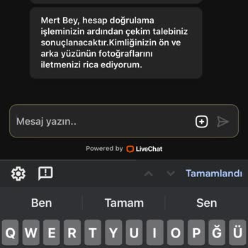 Kazançtan Sonra Hesap Kapatıldı, Paramı Alamıyorum!