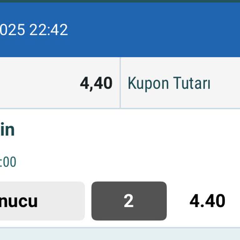 Kazanan İddia Kuponum Maç Bitince Sebepsiz Yere İade Edildi