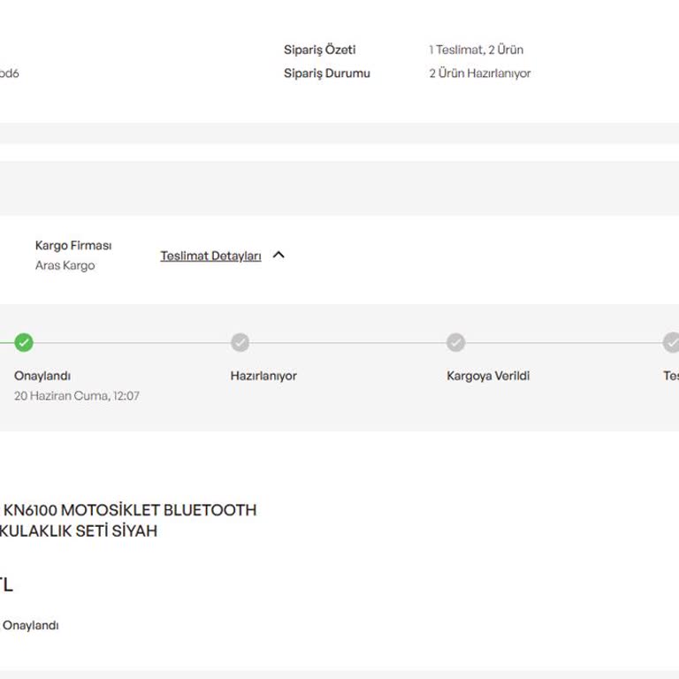 Satın Alma Öncesi Teyide Rağmen Siparişim Bir Haftadır Teslim Edilmedi