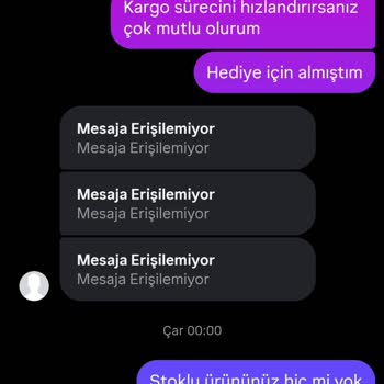 Sipariş Sonrası Hesap Kapatılması Ve Mesajlara Ulaşılamaması