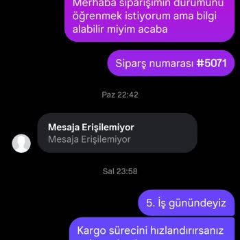 Sipariş Sonrası Hesap Kapatılması Ve Mesajlara Ulaşılamaması