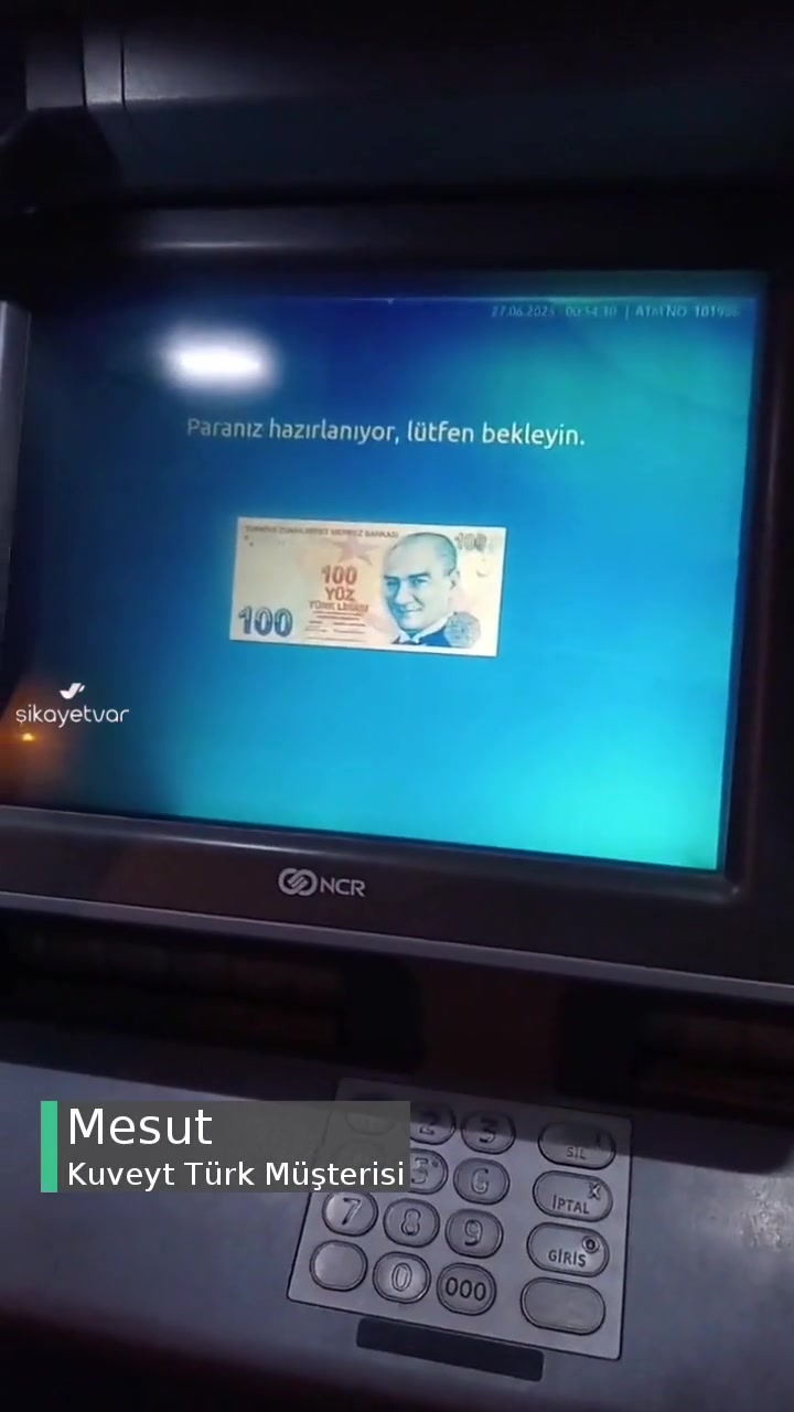 Kuveyt Türk ATM Parayı Vermedi, Minimum 15 Gün İçinde Sonuçlanır Ne Demek? videonun kapak resmi